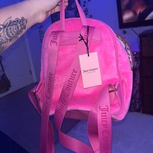 Pink Juicy couture back pack